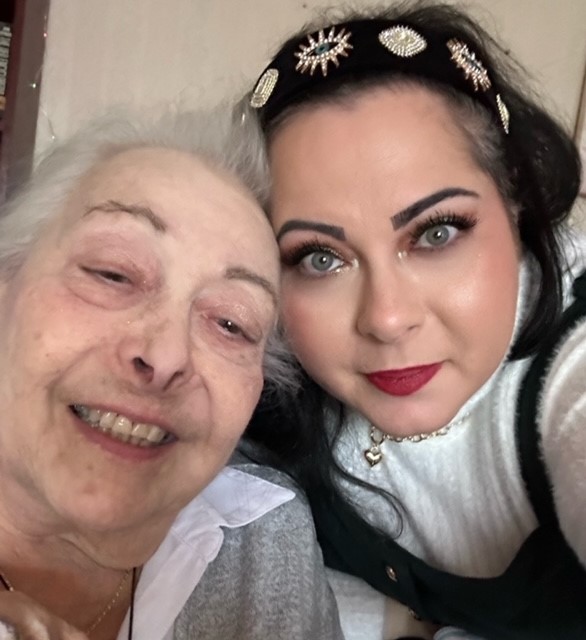 Christie and her mum, Maria.