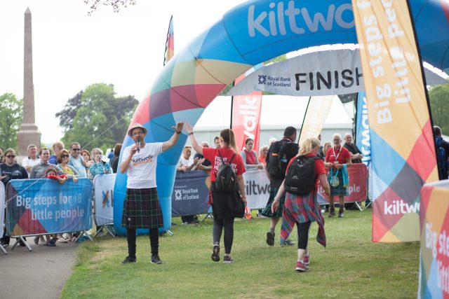 Aberdeen finish line